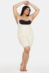 Zivame All Day Light Weight Shaping Bodysuit With Legs - Oyster White — thumbnail 10